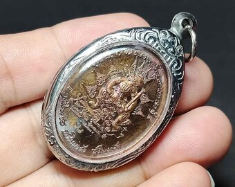 タイ ハヌマーン アミュレット ペンダント、ルアン プー マハ シラ