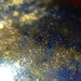 Broche Ancienne Style XVIIIe Siècle Avec Peinture Miniature En Lapis-lazuli - Couleur Dorée