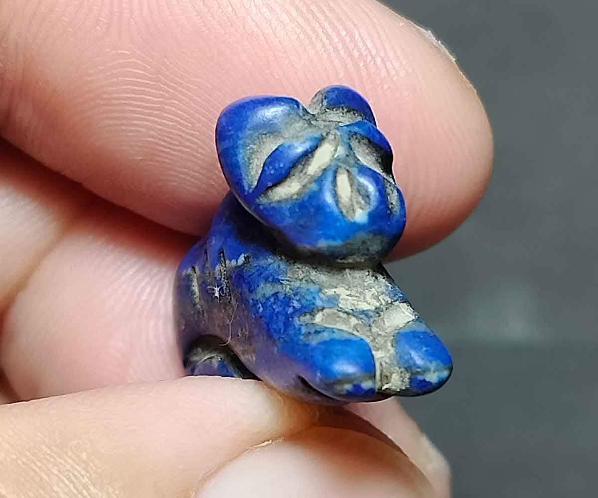 Blue Egyptian Stone Etsy UK