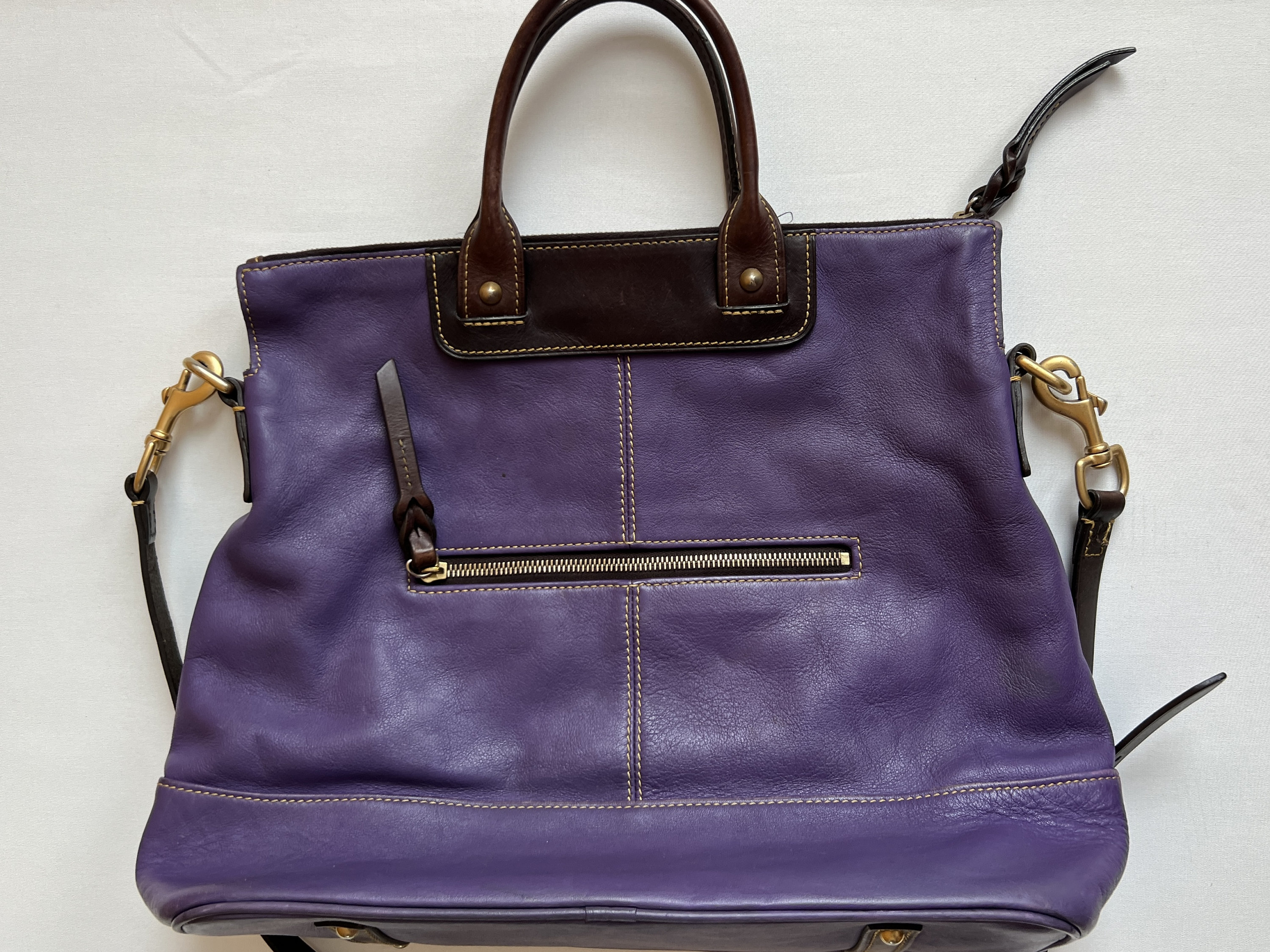 Large Bag Dooney Bourke Purple Lilac Vintage Etsy