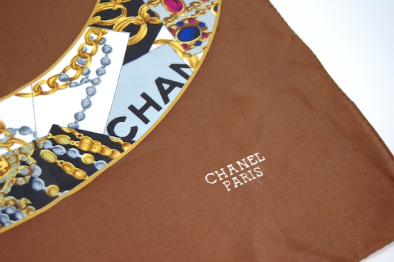 VTG CHANEL Signature CC Jewelry Classic Graphic D… - image 2