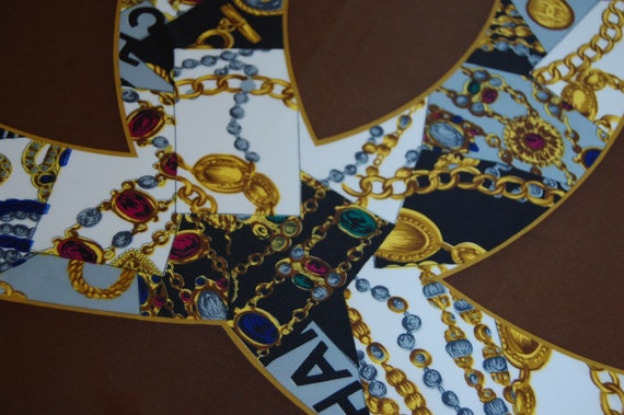 VTG CHANEL Signature CC Jewelry Classic Graphic D… - image 3