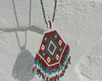 Southwestern style Miyukibead Necklace