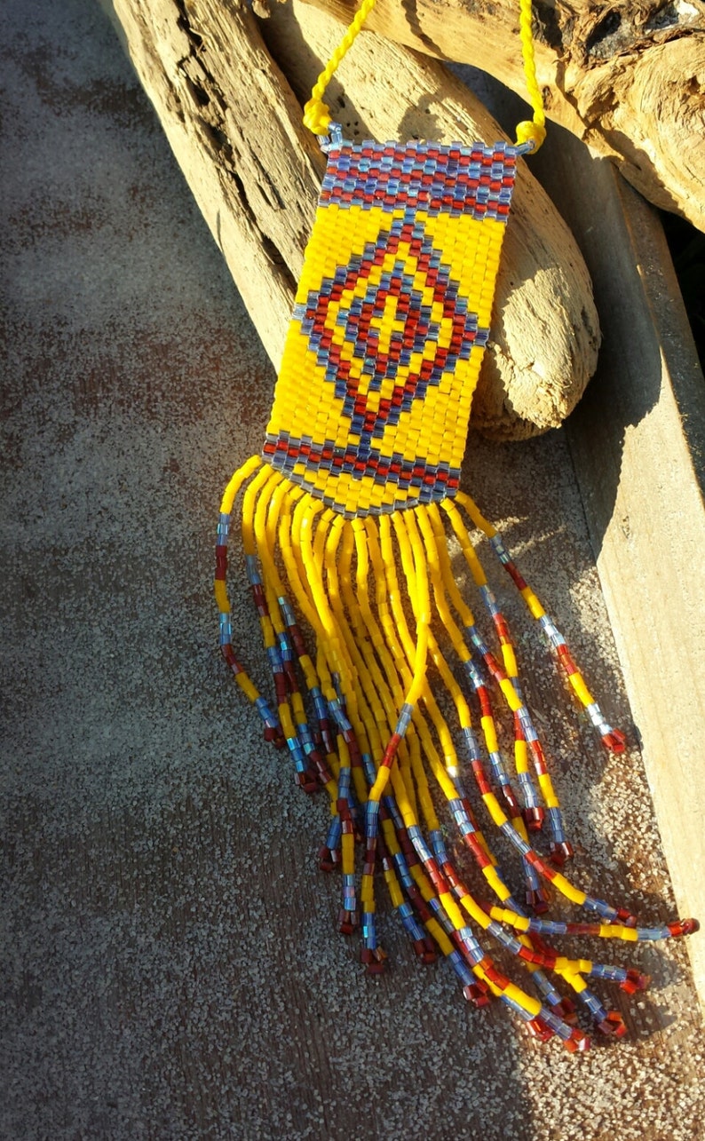 Southwestern Style Miyukibead Necklace image 2