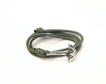 Armband Anker-Marine-Seil