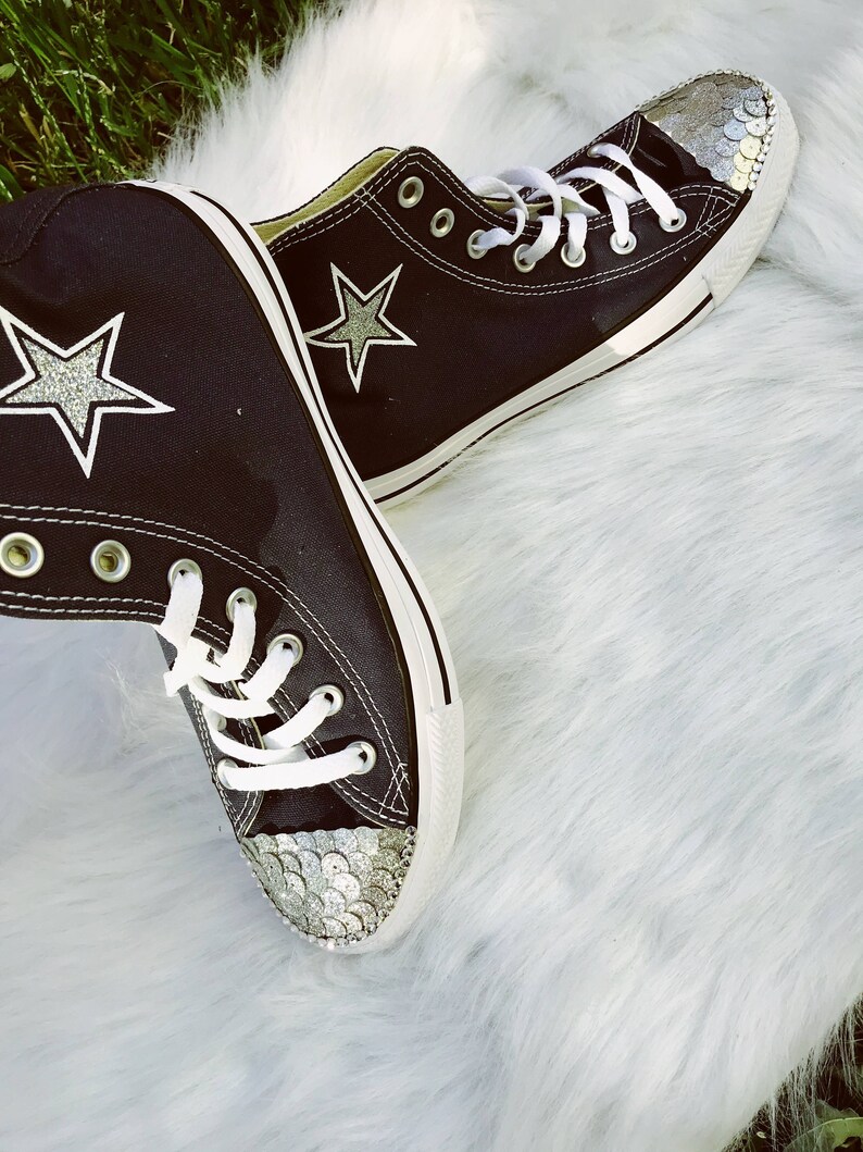 dallas cowboys glitter shoes