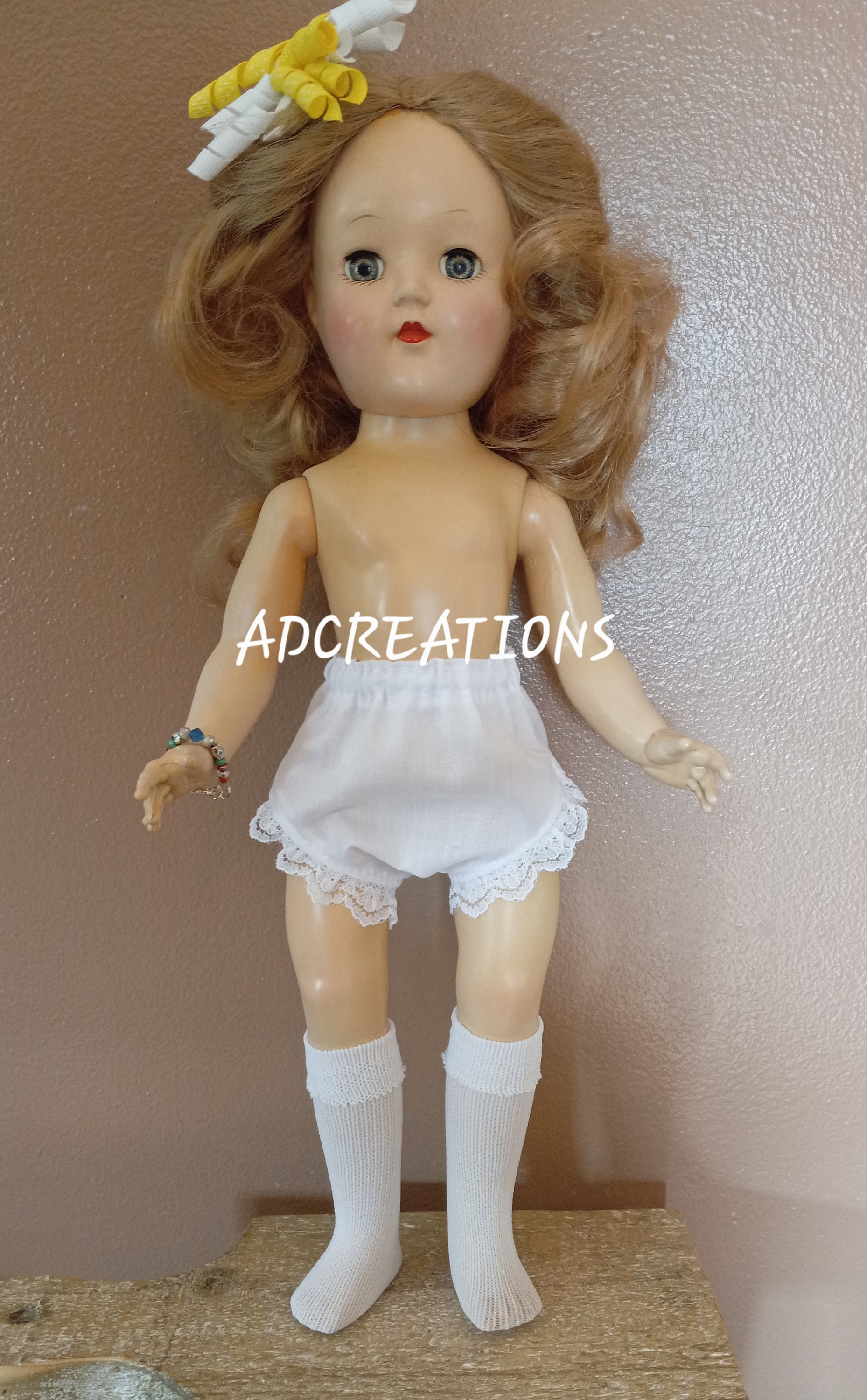 Slip, Panty & Socks Fits P90 Vintage Ideal Toni 14 Doll or Same Size