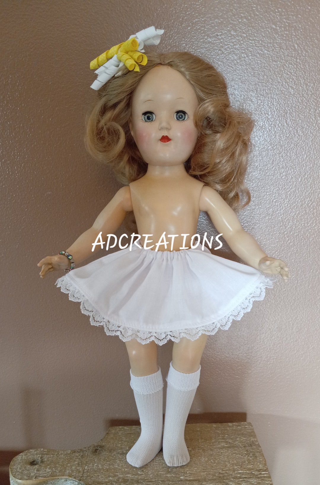 Slip, Panty & Socks Fits P90 Vintage Ideal Toni 14 Doll or Same Size