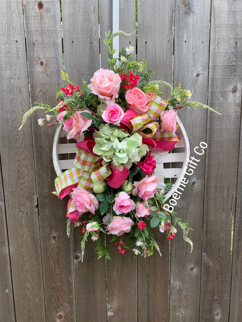 Easter wreath farmhouse wreath rustic wreath shabby chic ...