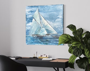 Valkyrie I / sailship painting