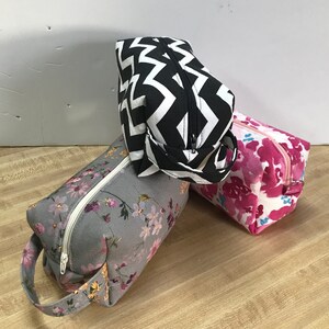 Box Pouch Makeup Bag