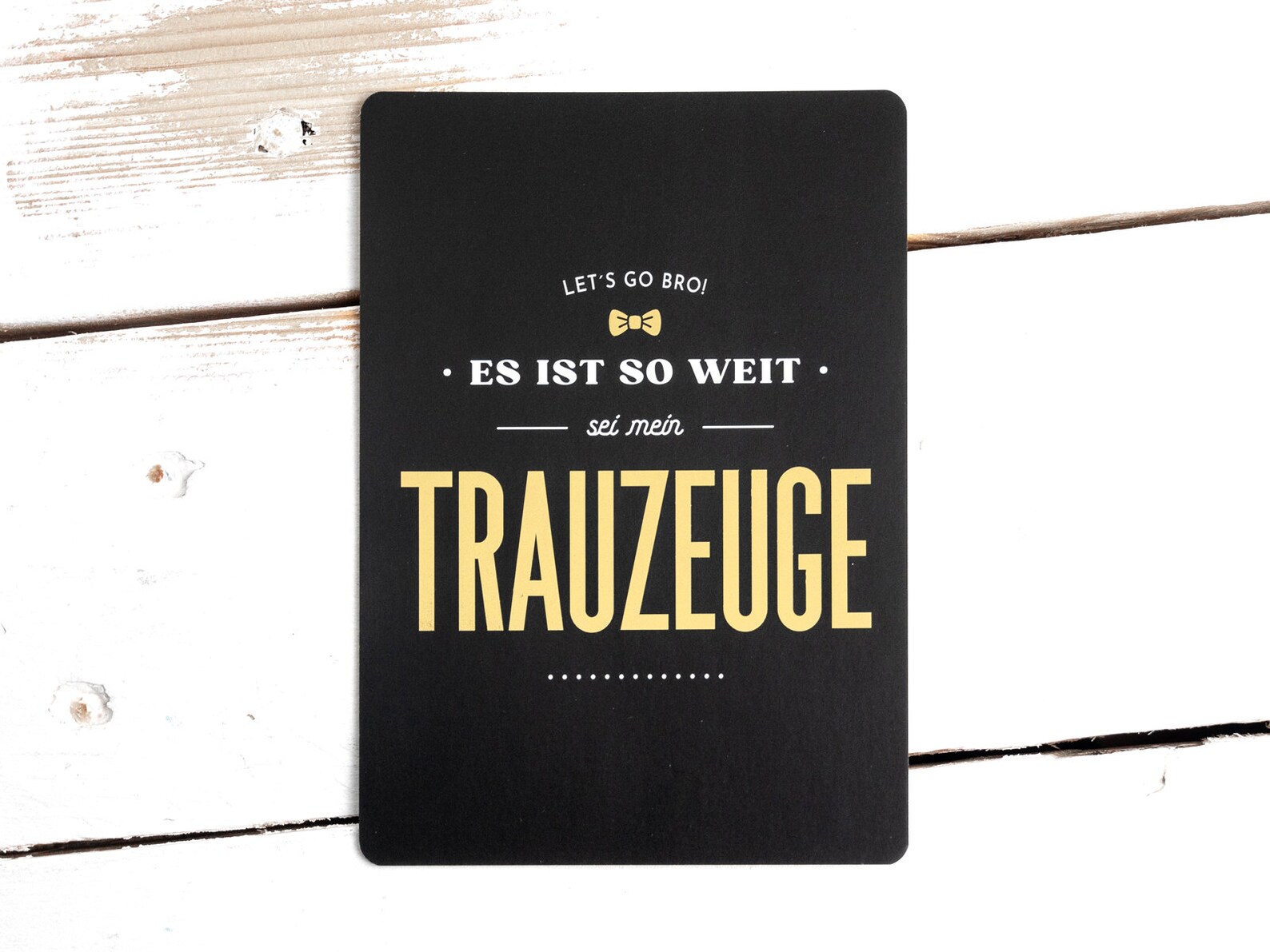 Trauzeuge fragen goldene Postkarte Ideen für Trauzeugen Etsy