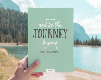My travel diary, holiday diary to fill out and design yourself, hardcover with 104 pages