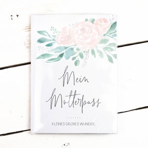 Mein Mutterpass - Mutterpasshülle, Schutzhülle für deutschen Mutterpass - Geschenk für Schwangere, Schwangerschaft