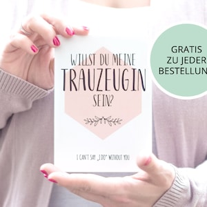 Trauzeugin fragen, Geschenk für Trauzeugin, Trauzeuginnen Planer, Willst du meine Trauzeugin sein, Trauzeugin Geschenk Bild 10