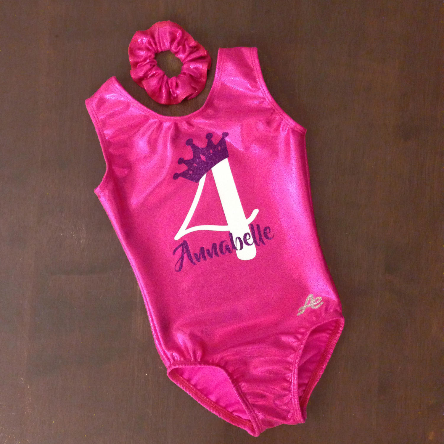 Birthday Gymnastics leotard with glitter personalized with age Etsy