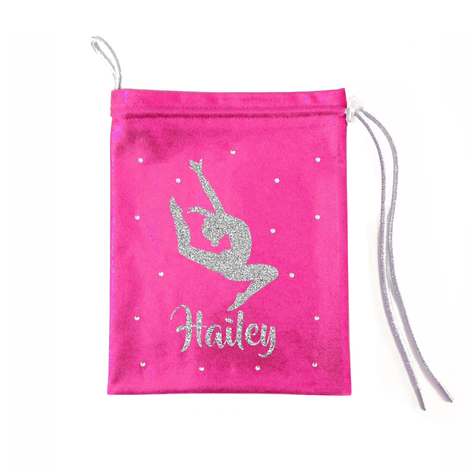 Gymnastics Grip Bag Personalized Swarovski Mystique Glitter Etsy Canada