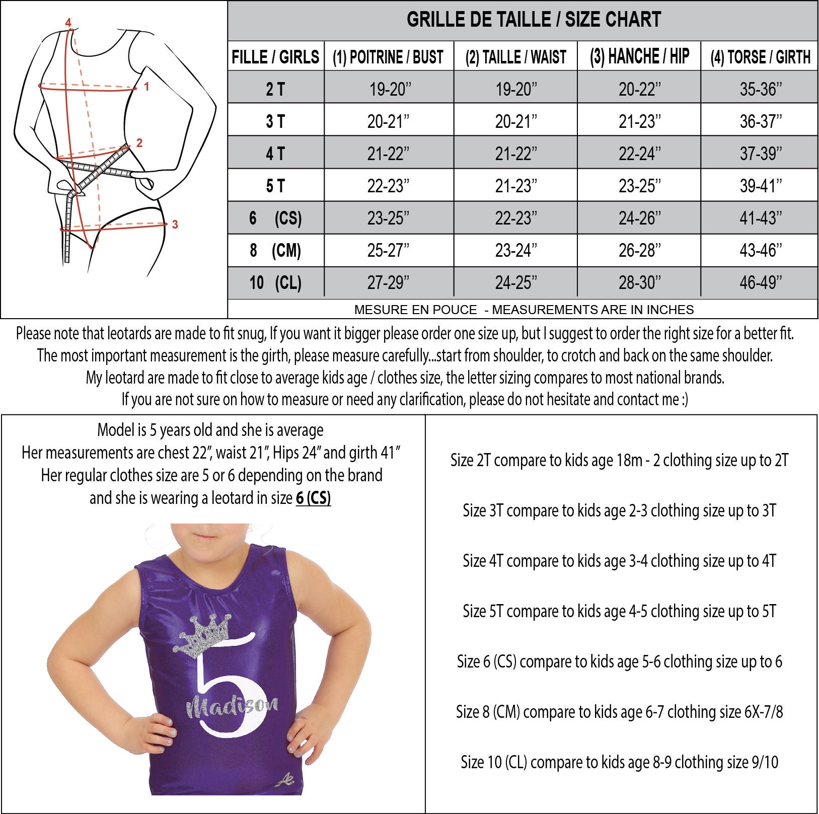 Unicorn Personalized Gymnastics Leotard ~ Athletic Style ~ Open Back ...