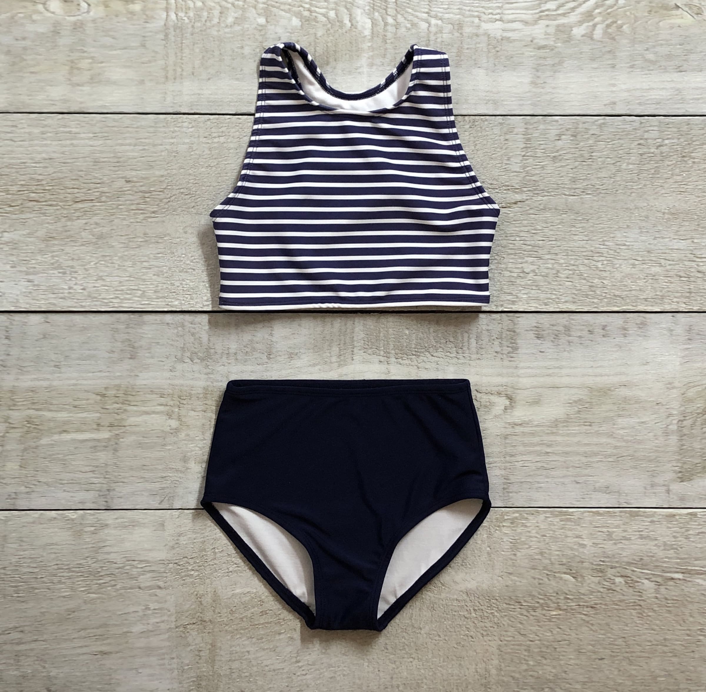 retro style swimwear