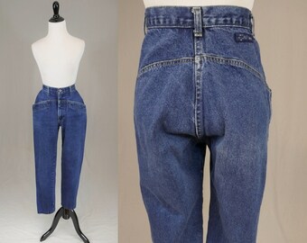 80s High Waist Jeans | Etsy