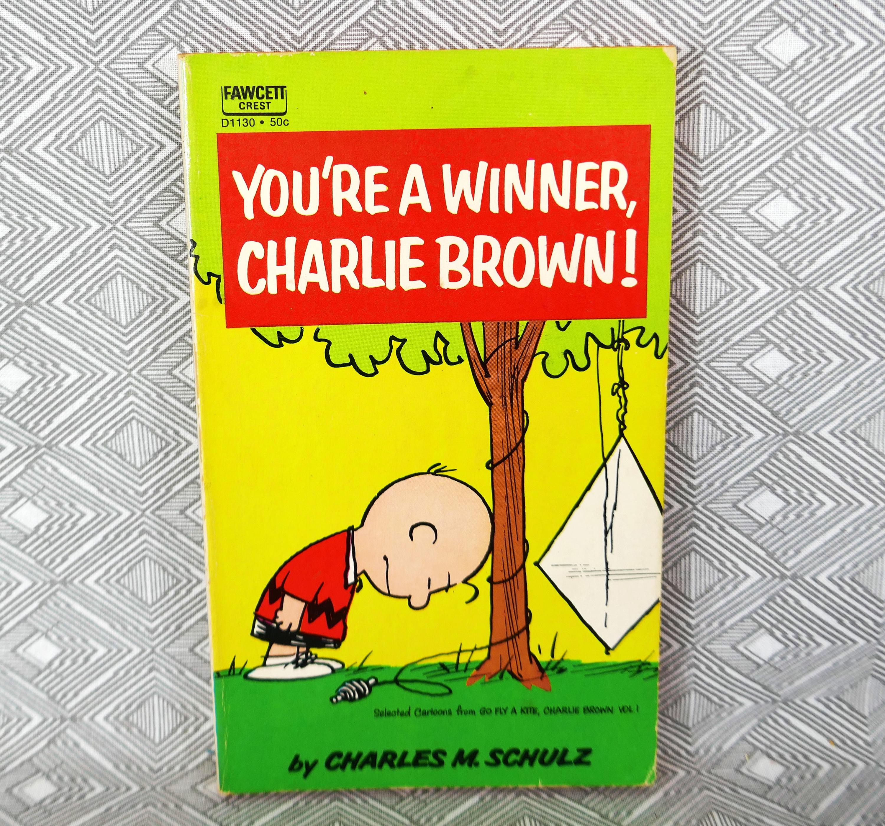 AS　YOU'RE A WINNER, CHARLIE BROWN! You're a Winner, Charlie Brown! (1960) by Charles Schulz - Peanuts