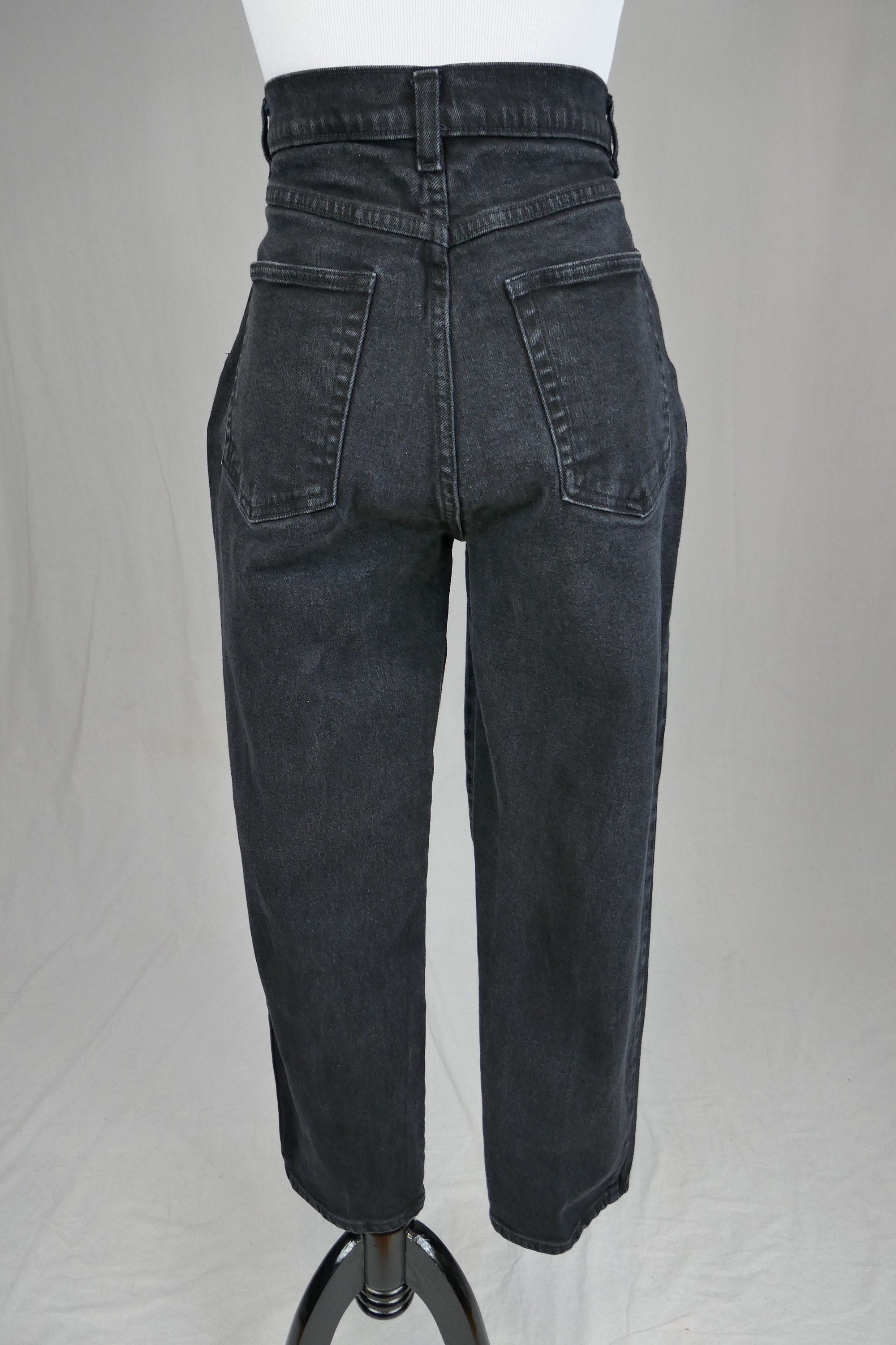 90s Black Stretch Jeans 29 30 31 Waist 