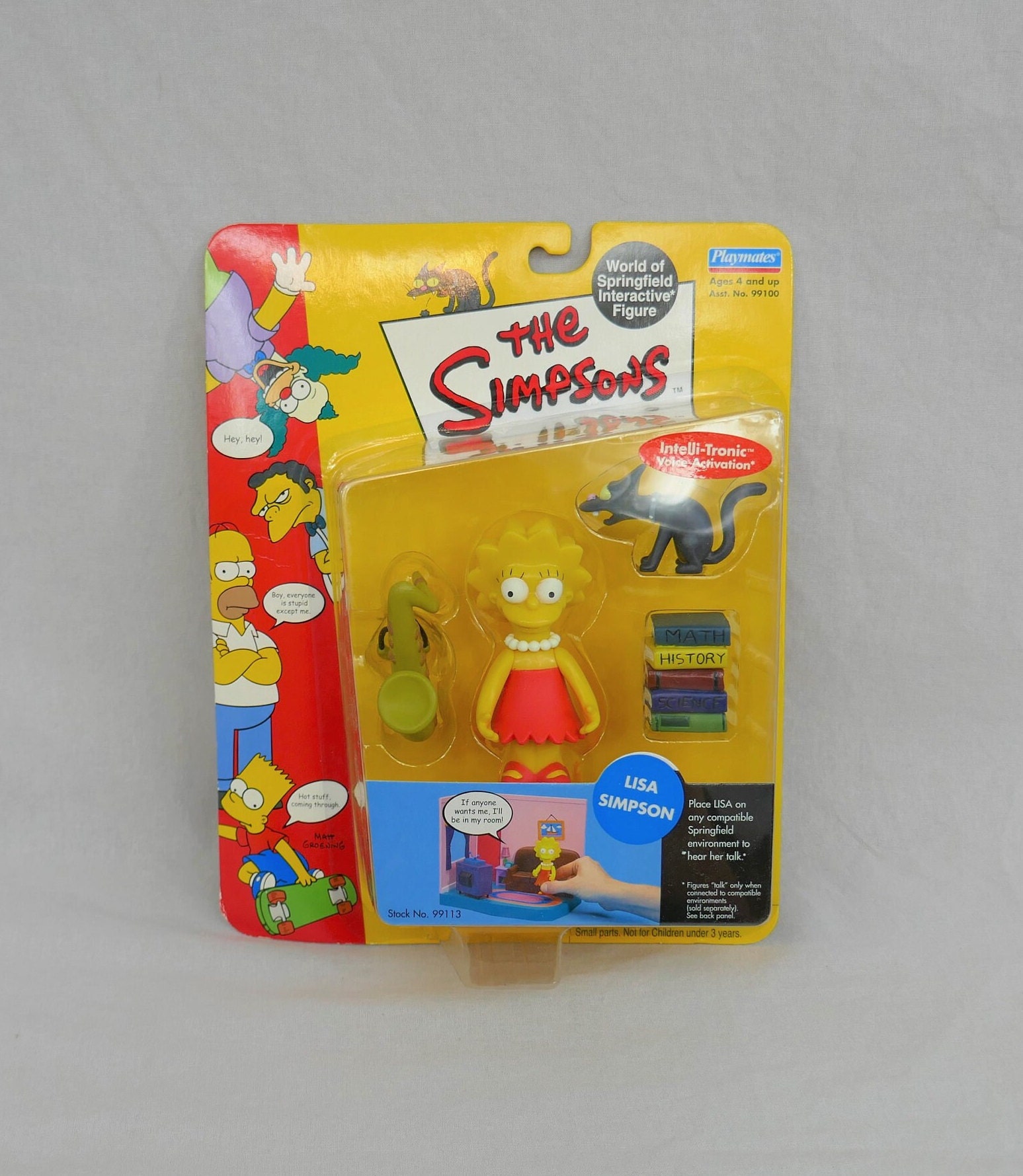 The Simpsons 5 inch Lisa Simpson Action Figure with Accessory for