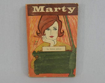 Marty (1953) by Elisa Bialk - Teen Girl Reporter - Scholastic - Vintage Young Adult Novel Book