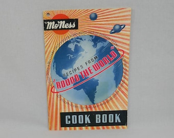 Recipes from Around the World Cook Book (c1937) by the Furst McNess Company - 1930s Small Magazine Style Advertising Cook Book