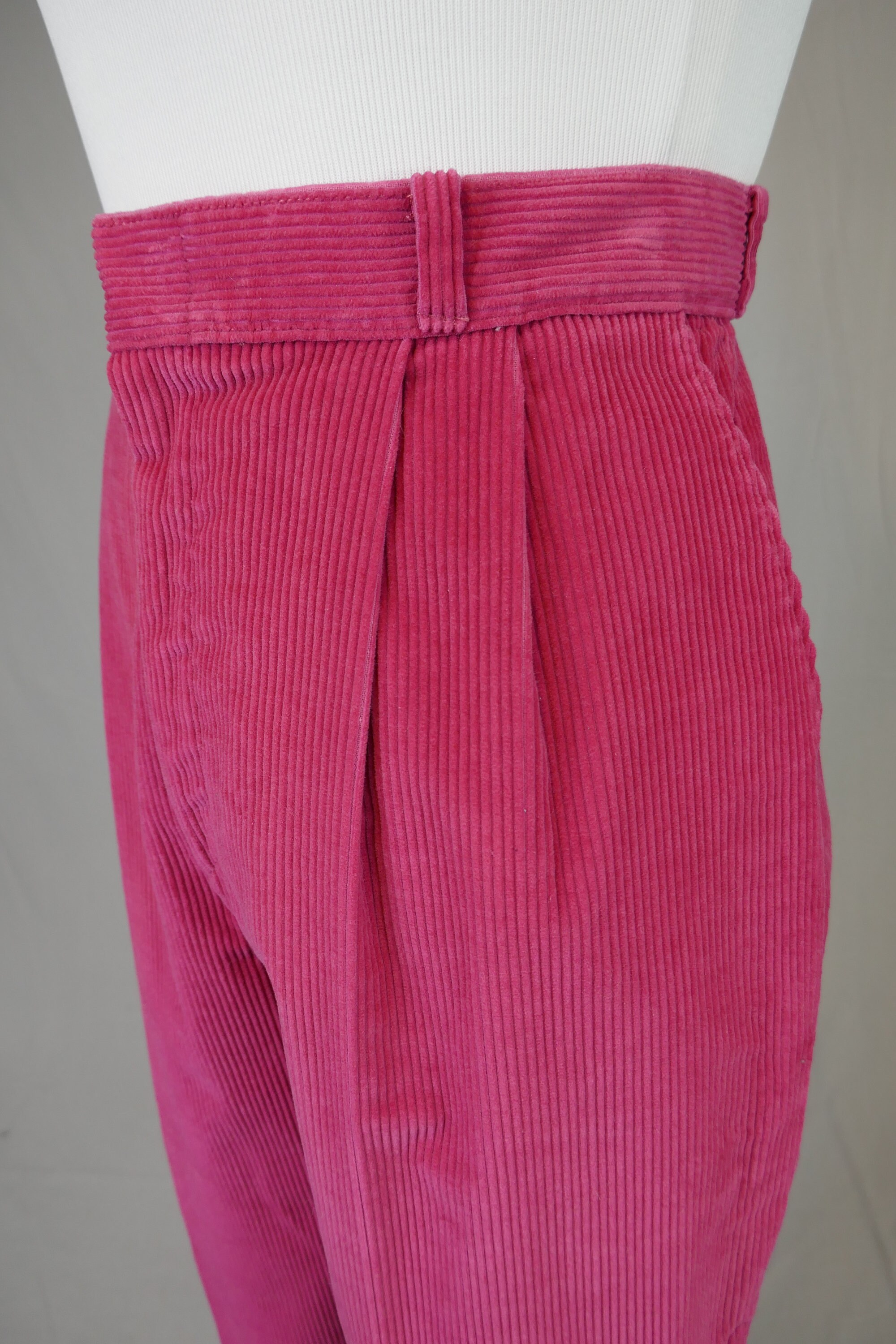 40s Vintage Pink Cords Pants Buckle Back 【公式通販】