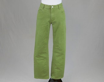 Vintage Green Gap Jeans - 30" low rise waist - Boot Cut Stretch - Denim Pants - Vintage Y2K - 30.5" inseam