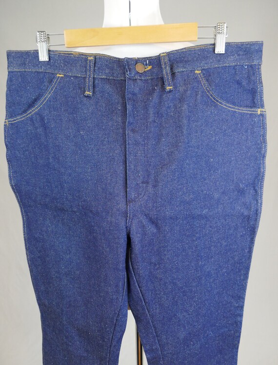 80s Men's Jeans - 36" waist - Deadstock Unworn wi… - image 3