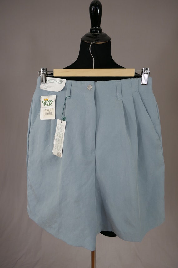 90s Golf Shorts - 26" to 29" waist - Blue Gray Iz… - image 7