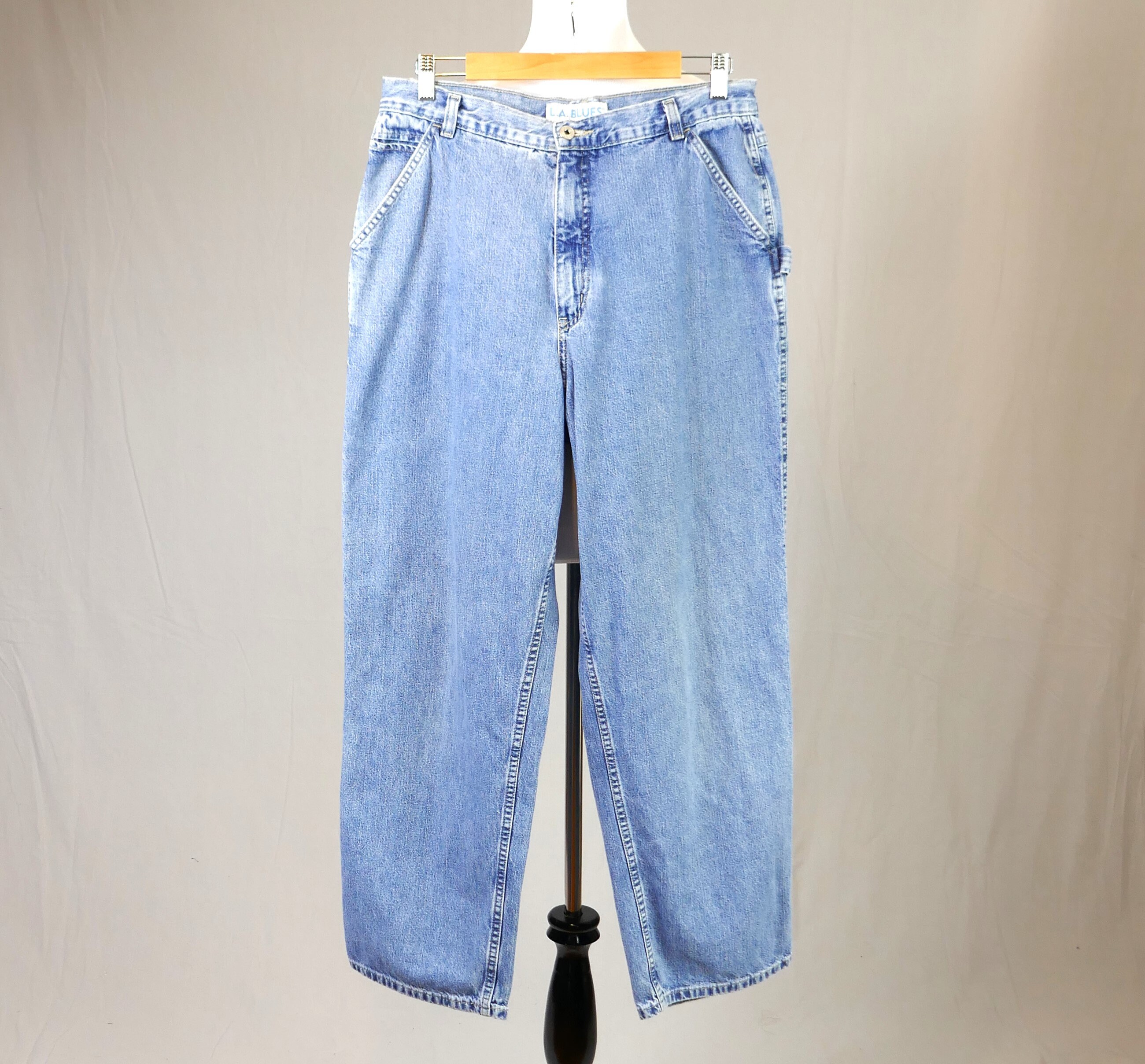 60~70s UK PRISON DEPARTMENT DENIM PANTS