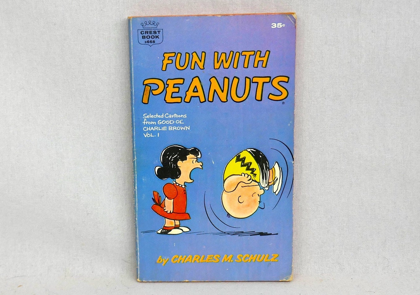 Fun With Peanuts (1957) by Charles Schulz - Charlie Brown, Snoopy