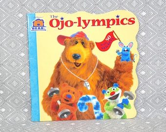 The Ojo-lympics (2000) - Bear in the Big Blue House - All 50 Stickers Unused - Vintage Jim Henson, Disney Preschool Book