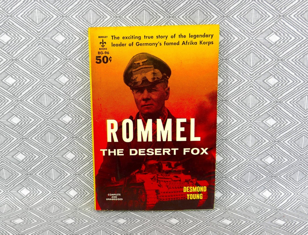 The Desert Fox (1950) by Desmond Young - Vintage WWII Biography History ...