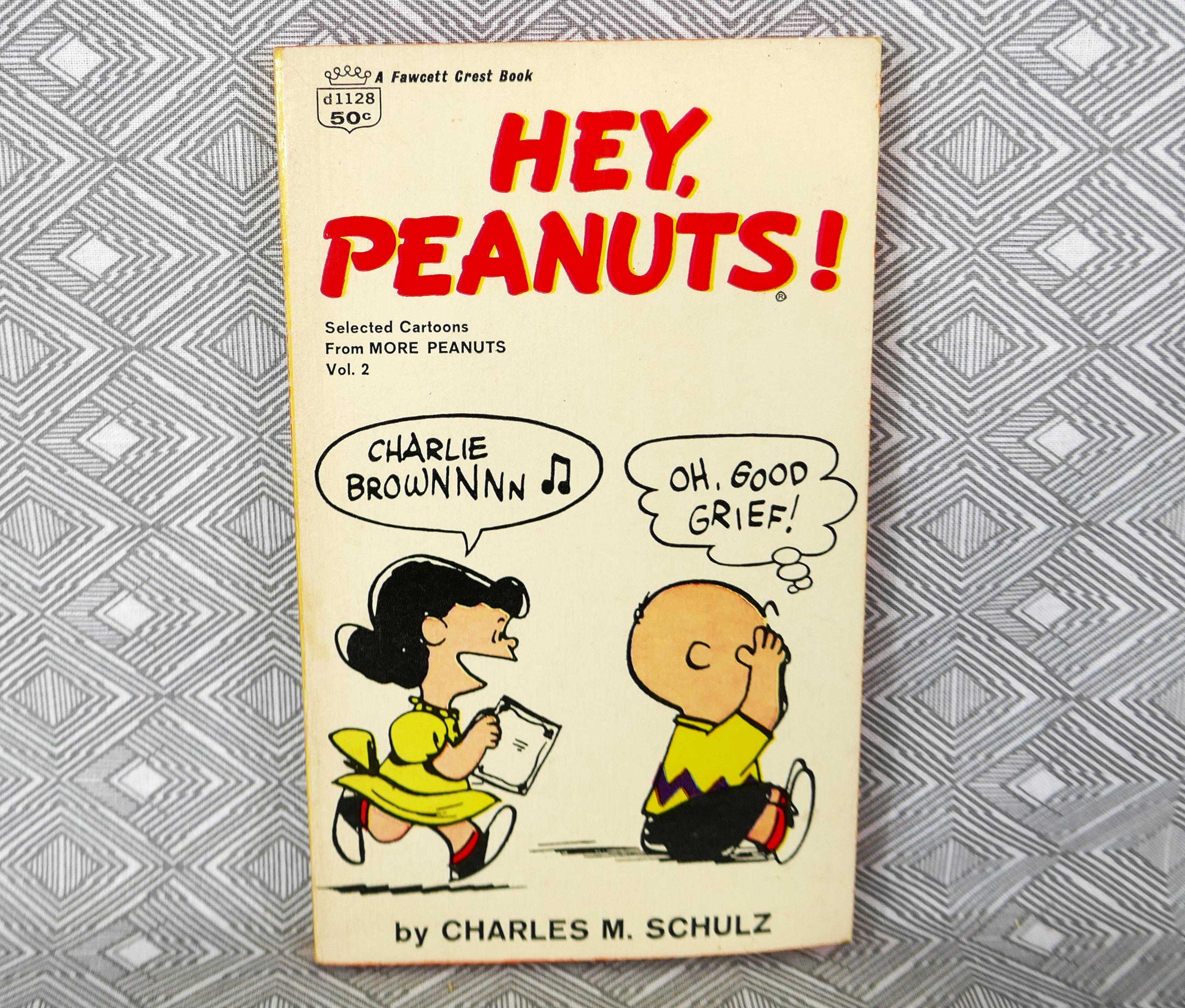 Hey, Peanuts! (1954) by Charles Schulz - Charlie Brown, Snoopy