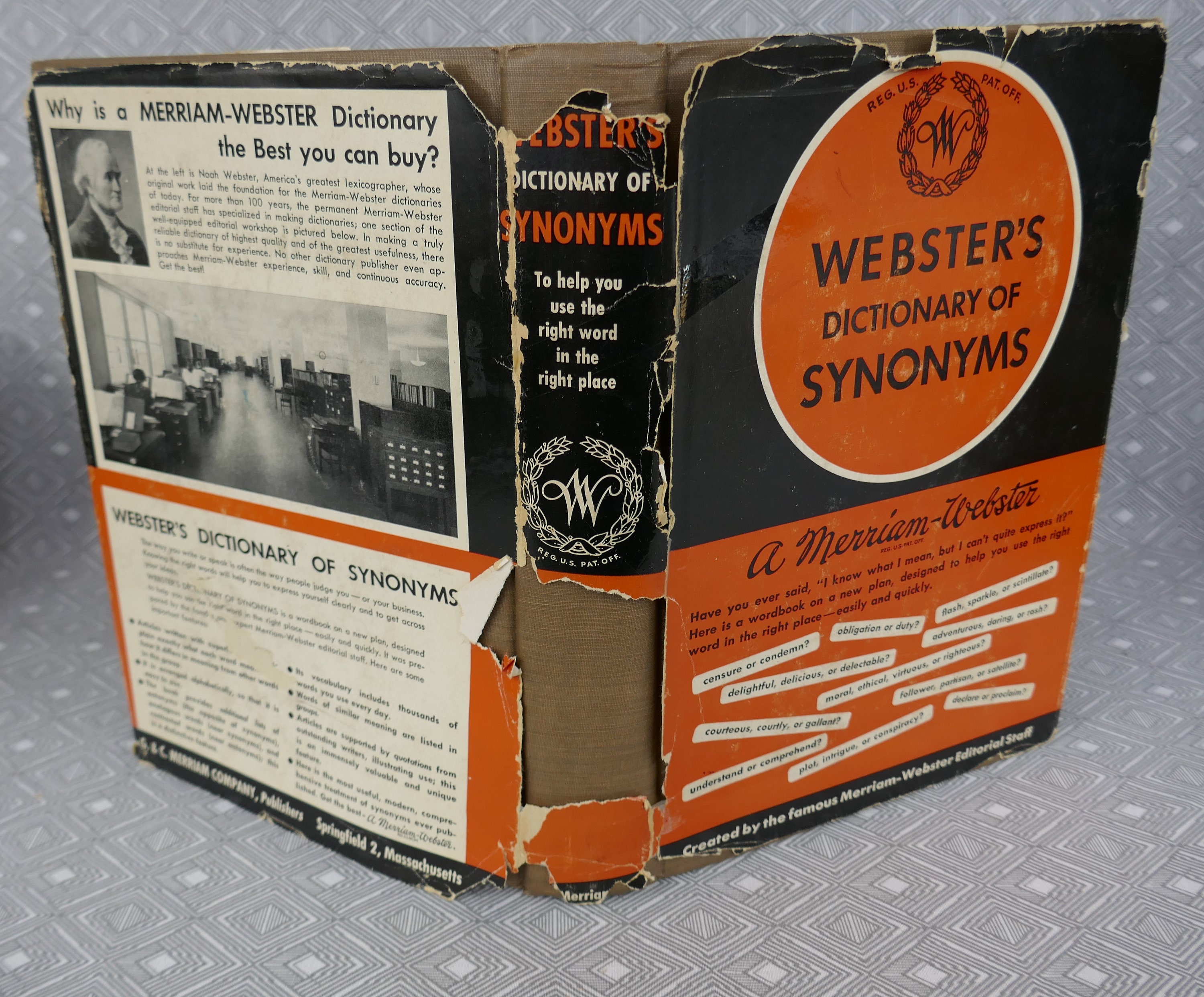 Webster's Dictionary of Synonyms (1951) Merriam-webster