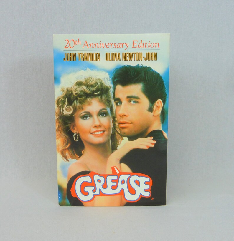 Grease VHS With Single Song Grease Megamix CD and Script Etsy