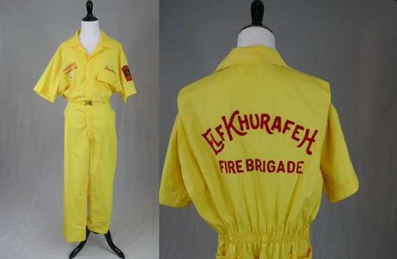 Aggregate more than 132 yellow coverall jumpsuit latest