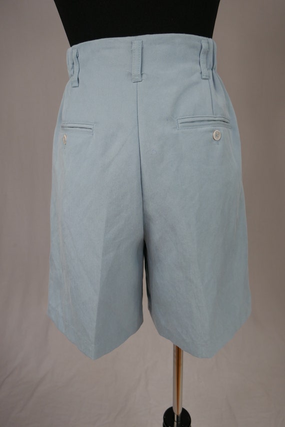 90s Golf Shorts - 26" to 29" waist - Blue Gray Iz… - image 5