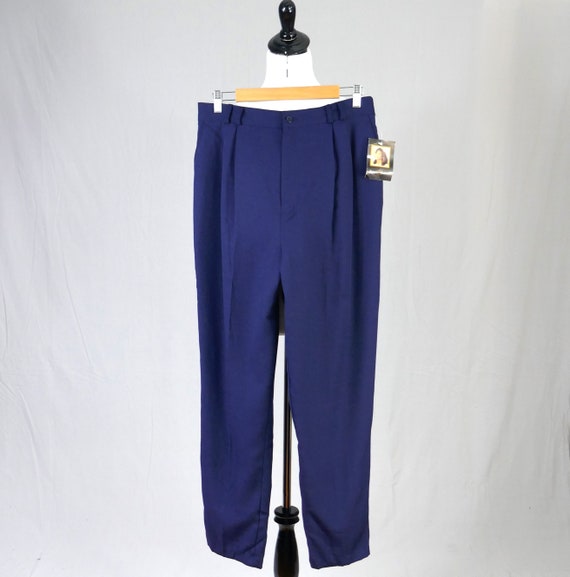 90s NWT Navy Blue Pants - 31" to 38" waist - Dead… - image 1