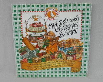 Old-Fashioned Christmas Favorites (1997) by Gooseberry Patch - Vintage Crafts and Cookbook Cook Book