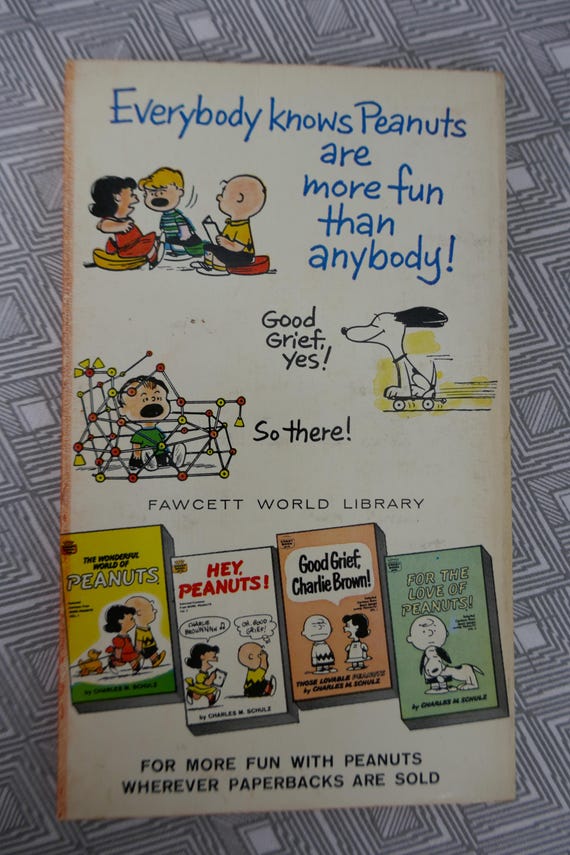 Fun With Peanuts (1957) by Charles Schulz - Charlie Brown, Snoopy