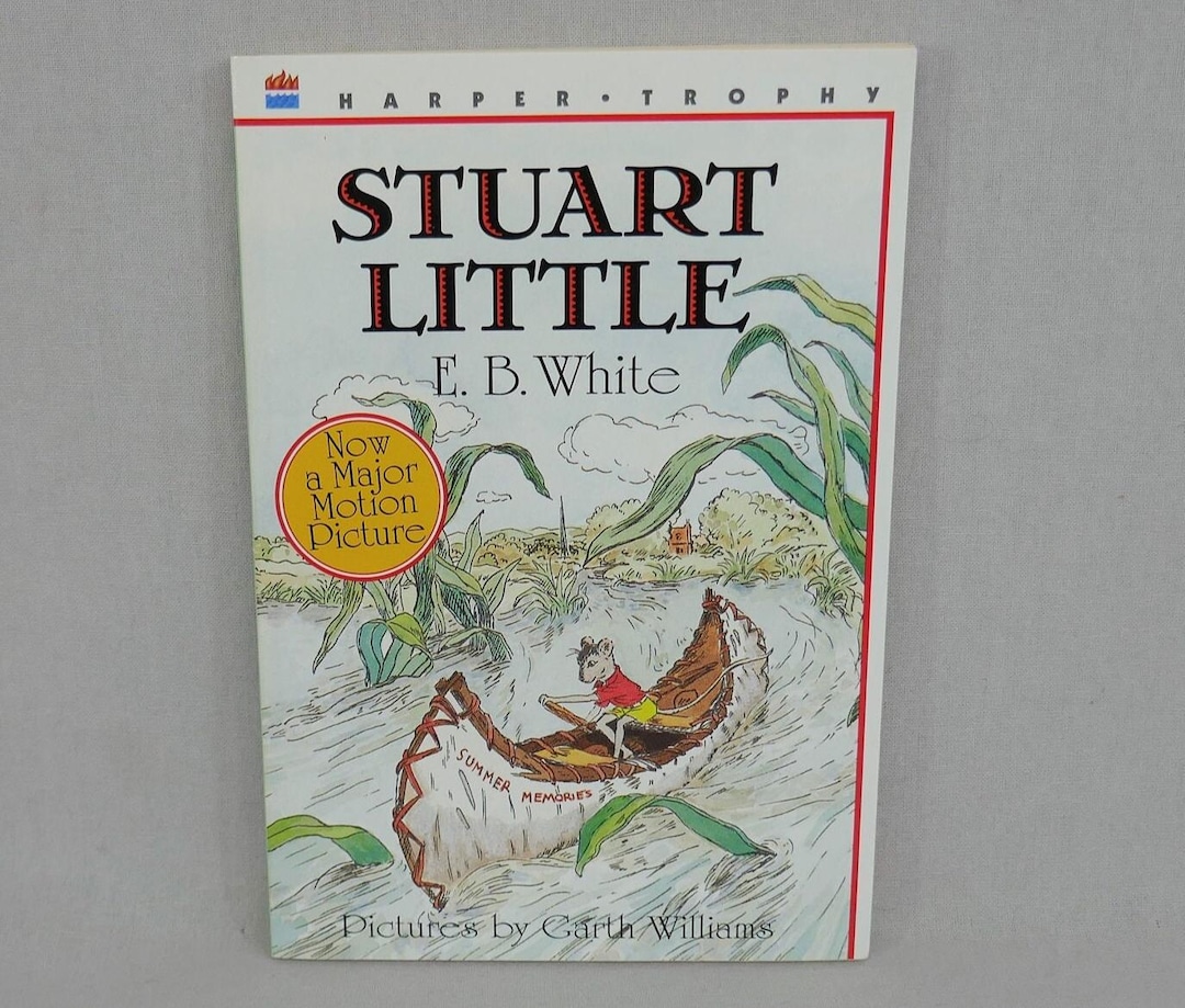 Stuart Little Book Graphics Stuart Little (1945) by E.B. White - Vintage 1999 Movie Tie-in Edition ...