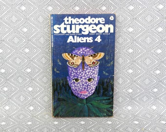 Aliens 4 (1959) by Theodore Sturgeon - Four Stories: Killdozer!, Cactus Dance, Comedian's Children - Vintage Science Fiction Sci Fi Book
