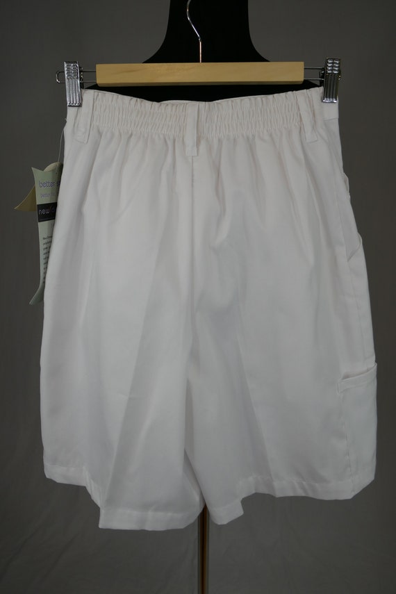 Vintage White Cherokee Uniform Shorts - 25-30" wa… - image 7