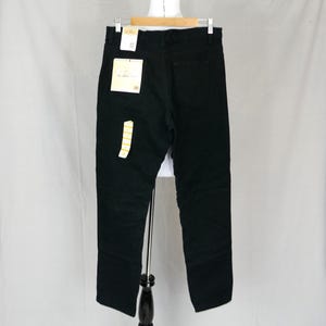 Vintage NWT Black Jeans - 32&quot; or snug 33&quot; waist - Deadstock - Classic Fit Straight Leg - Faded Glory - 31.5&quot; inseam