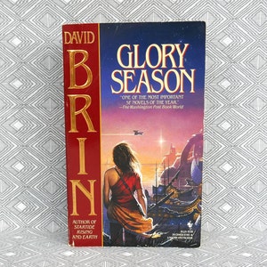 Glory Season (1993) by David Brin - Vintage Science Fiction Sci Fi Novel Book
